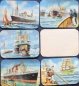Preview: Oblaten Glossy Wafers ships military 1938 twelve sheeds (7986)